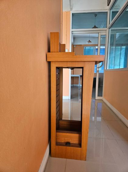 โพเดียมไม้ Podium แท่นยืนบรรยาย รูปที่ 4