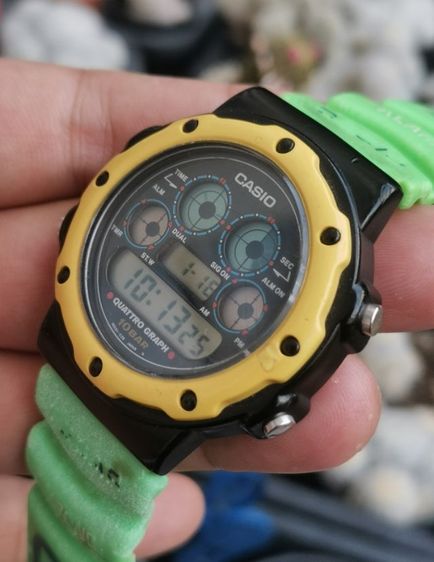 นาฬิกาวินเทจ Casio QGW-10 พร้อมสายเดิม หายากมาก ราคาแบ่งปันครับ รูปที่ 5