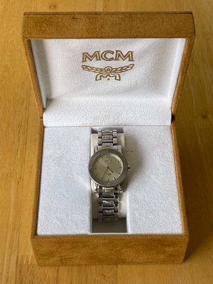MCM Stainless Steel Women’s Watch Quartz Silver Dial MC.4032  รูปที่ 3