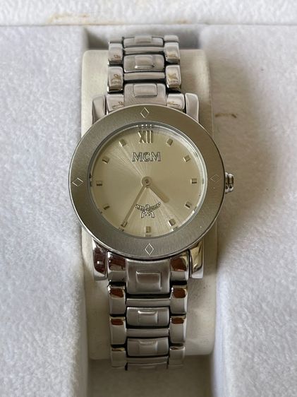 MCM Stainless Steel Women’s Watch Quartz Silver Dial MC.4032  รูปที่ 4