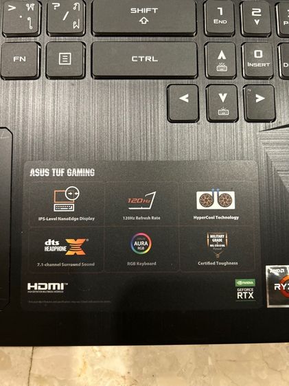 ASUS notebook model FX505D รูปที่ 5