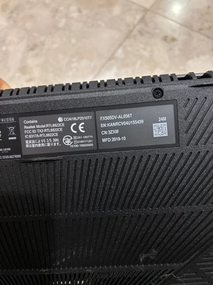 ASUS notebook model FX505D รูปที่ 7