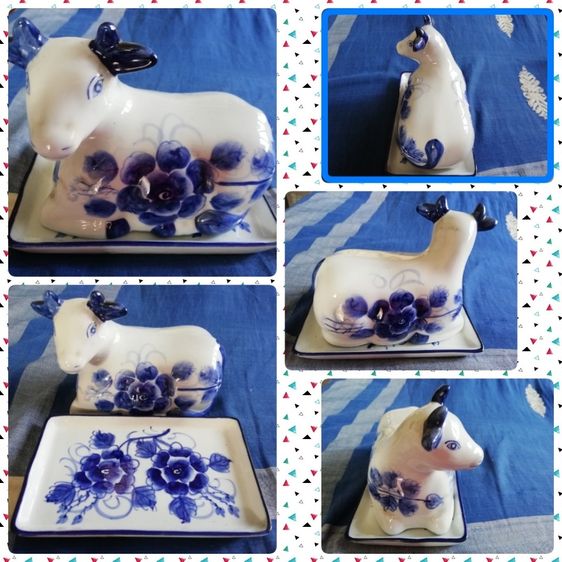 ุตุ๊กตาเซรามิค 2 แบบ ขายคู่ ของใหม่ สภาพดี ไม่แตกร้าว  รูปที่ 14