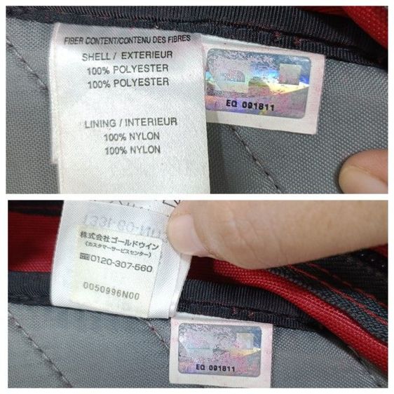 🔥กระเป๋าเป้the north face🔥 รูปที่ 12