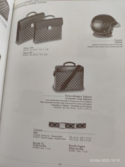 หนังสือเก่า แคตตาล๊อค louis vuitton ปี2002 ขายตามสภาพมือสอง รูปที่ 10
