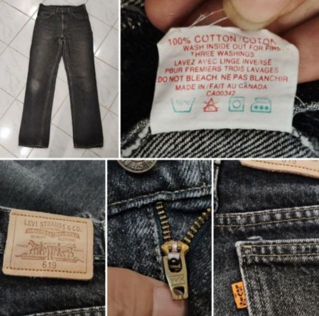 ลีวายส์ป้ายส้ม 80's👖🇨🇦แคนาดา รูปที่ 15
