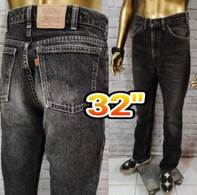 ลีวายส์ป้ายส้ม 80's👖🇨🇦แคนาดา รูปที่ 4