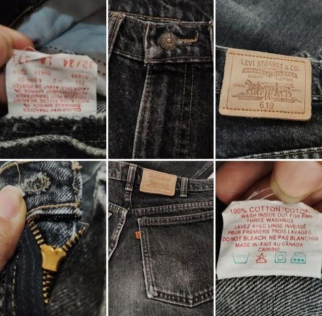 ลีวายส์ป้ายส้ม 80's👖🇨🇦แคนาดา รูปที่ 16