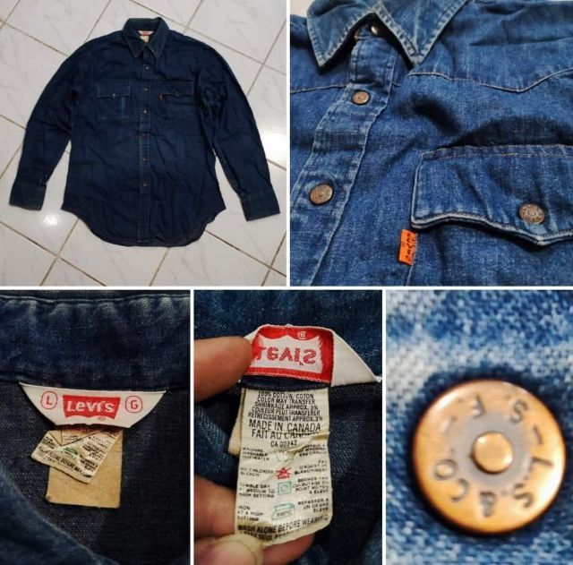 ลีวายส์ ป้ายสัม70's🧥🇨🇦แรไอเทม รูปที่ 15
