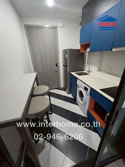 ไม่ใช่ คอนโดมิเนียม 28.37 ตร.ม. เดอะเบส สะพานใหม่ ติดสถานีรถไฟฟ้าสายหยุด ใกล้บิ๊กซี ใกล้แยกเทพรักษ์ ติดถนนพหลโยธิน ถนนเทพรักษ์ เขตบางเขน กรุงเทพ รูปที่ 3