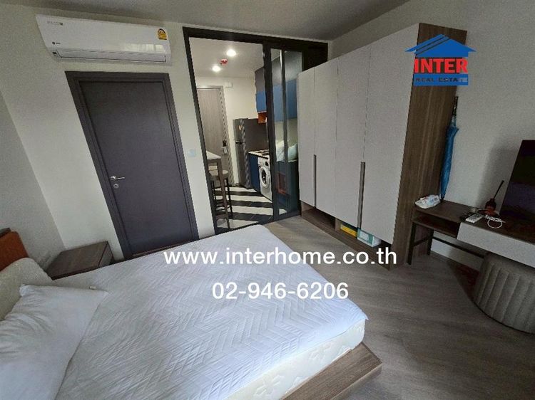 ไม่ใช่ คอนโดมิเนียม 28.37 ตร.ม. เดอะเบส สะพานใหม่ ติดสถานีรถไฟฟ้าสายหยุด ใกล้บิ๊กซี ใกล้แยกเทพรักษ์ ติดถนนพหลโยธิน ถนนเทพรักษ์ เขตบางเขน กรุงเทพ รูปที่ 4