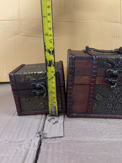 หีบ กล่องไม้ ชุด3ใบสะสม รูปที่ 12