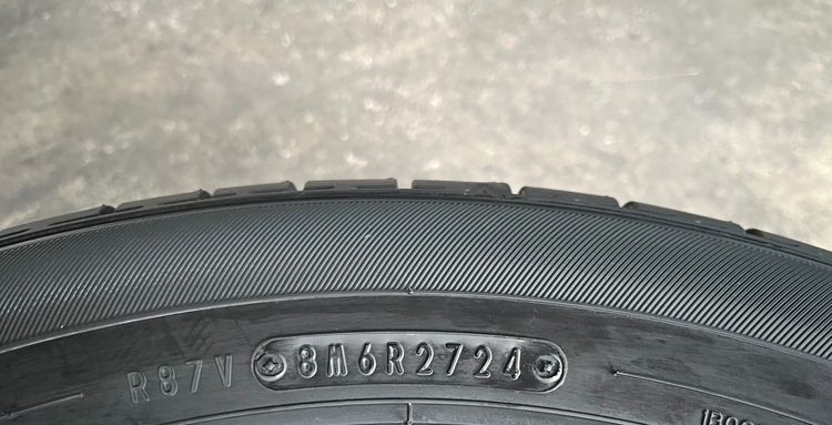 ✨ล้อแม็ก✨Honda Jazz GK ตัวท็อป ขอบ 16 ดำหน้าเงา พร้อมยางใหม่💯185-55-16 Dunlop♨️ปี 24♨️ รูปที่ 9