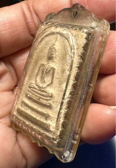 🙏พระสมเด็จพิมพ์ปรกโพธิ์ เนื้อผงคลุรักจุ่มรัก เก่าไม่ทราบที่🙏พระสมเด็จหลังพระจุลมงกุฎ ไม่ทราบที่  องค์ละ 1550 รูปที่ 11