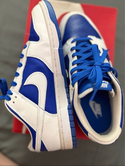 NIKE DUNK LOW RETRO (Racer Blue) รูปที่ 3