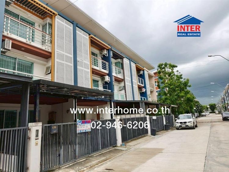 ทาวน์โฮม 3 ชั้น 24.9 ตร.ว. หมู่บ้านชวนชื่นโมดัส วิภาวดี เฟส2 ซอยวิภาวดีรังสิต70 แยก72 ถนนแจ้งวัฒนะ ถนนพหลโยธิน เขตดอนเมือง กรุงเทพมหานคร รูปที่ 2