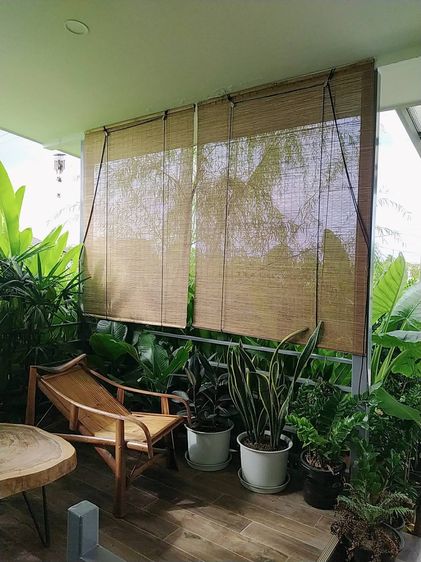 มู่ลี่ไม้ไผ่ม่านไม้ไผ่ ของใหม่ รูปที่ 4