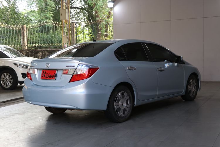 Honda Civic 2013 1.5 Hybrid Sedan ไฮบริด ไม่ติดแก๊ส เกียร์อัตโนมัติ ฟ้า รูปที่ 4
