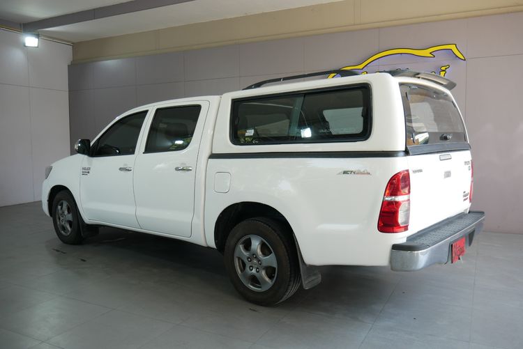 Toyota Hilux Vigo Champ 2014 Double Cab 3.0 G Pickup ดีเซล ไม่ติดแก๊ส เกียร์อัตโนมัติ ขาว รูปที่ 4