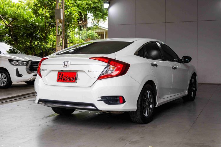 Honda Civic 2020 1.8 EL i-VTEC Sedan เบนซิน ไม่ติดแก๊ส เกียร์อัตโนมัติ ขาว รูปที่ 4