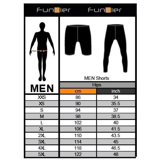 กางเกงจักรยาน Funkier เป้าโปร ส้ม ขายาว รูปที่ 6