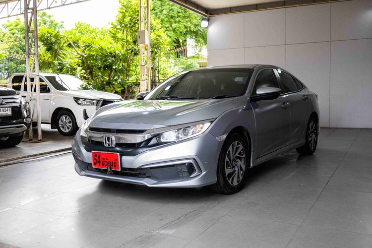 Honda Civic 2020 1.8 E i-VTEC Sedan เบนซิน ไม่ติดแก๊ส เกียร์อัตโนมัติ เงิน รูปที่ 3