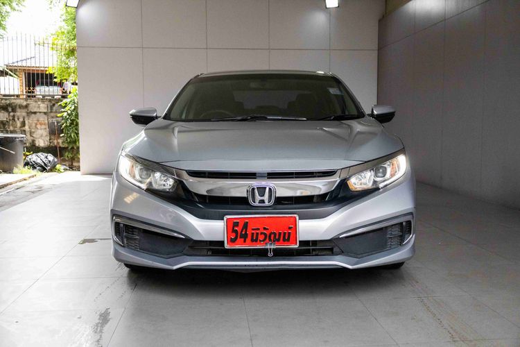 Honda Civic 2020 1.8 E i-VTEC Sedan เบนซิน ไม่ติดแก๊ส เกียร์อัตโนมัติ เงิน รูปที่ 2