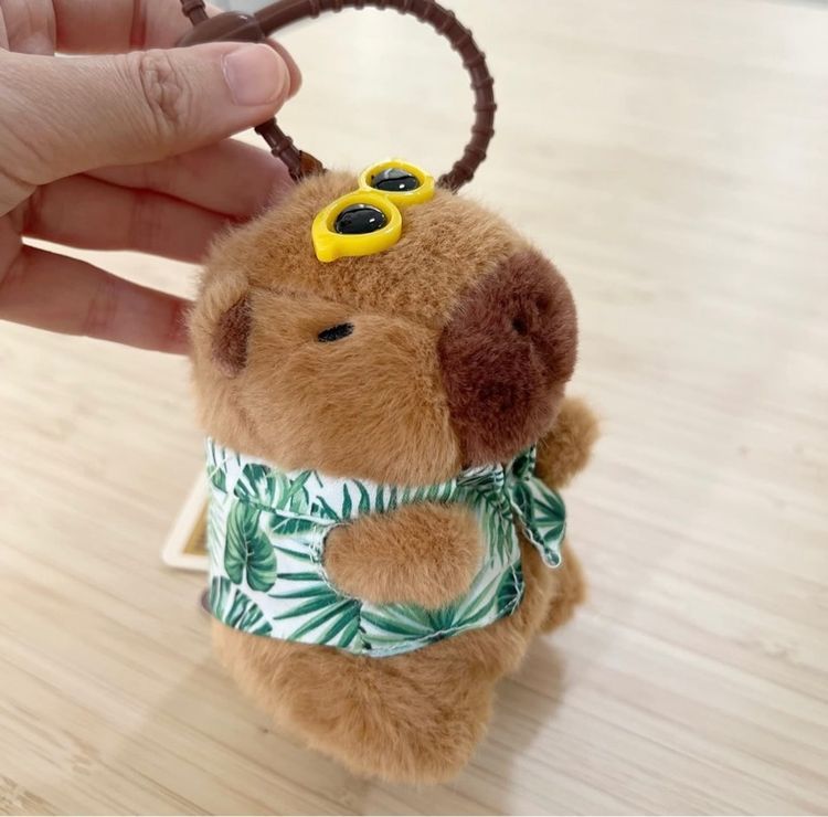 พวงกุญแจ ของแท้💯จาก TheGreenParty พวงกุญแจ คาปิบาร่า รับซัมเมอร