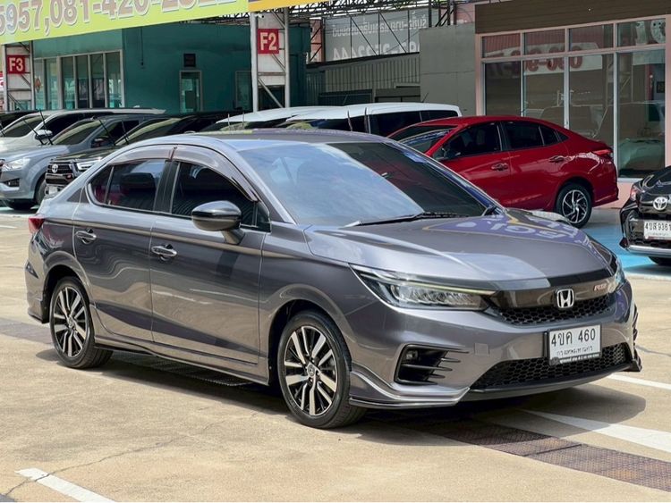 Honda City 2020 1.0 RS Sedan เบนซิน เกียร์อัตโนมัติ เทา รูปที่ 2