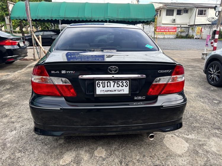 Toyota Camry 2002 2.4 V Sedan เบนซิน LPG เกียร์อัตโนมัติ ดำ รูปที่ 4