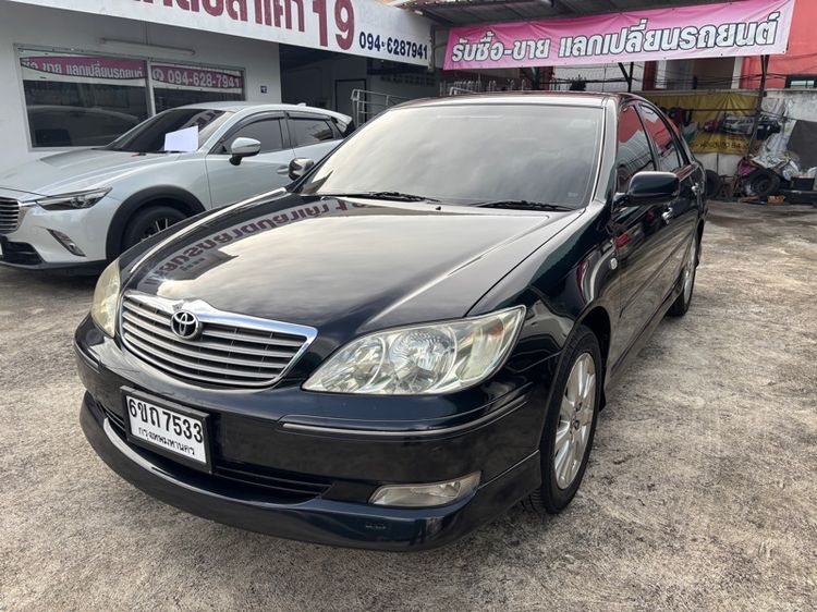 รถ Toyota Camry 2.4 V สี ดำ