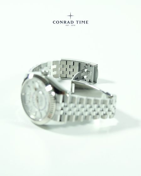 New Rolex Sky-Dweller 336934 White Gold White Dial Jubilee 2025 42mm. Fullset  รูปที่ 13