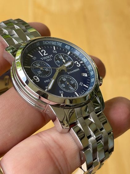 TISSOT PRC200 Chronograph Quartz Navy Dial Mens 40 mm Swiss Made  รูปที่ 8