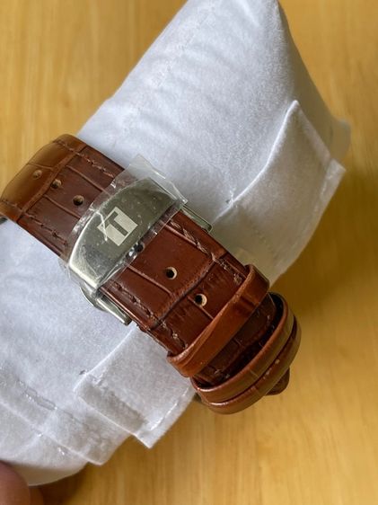 TISSOT Couturier Chronograph Quartz White Dial T0356171603100 Brown Leather  รูปที่ 8