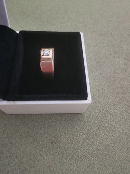 แหวนเพชร​ เพชรน้ำใส ขนาด​จุด24สตางค์​  ทอง 18k​ รูปที่ 11