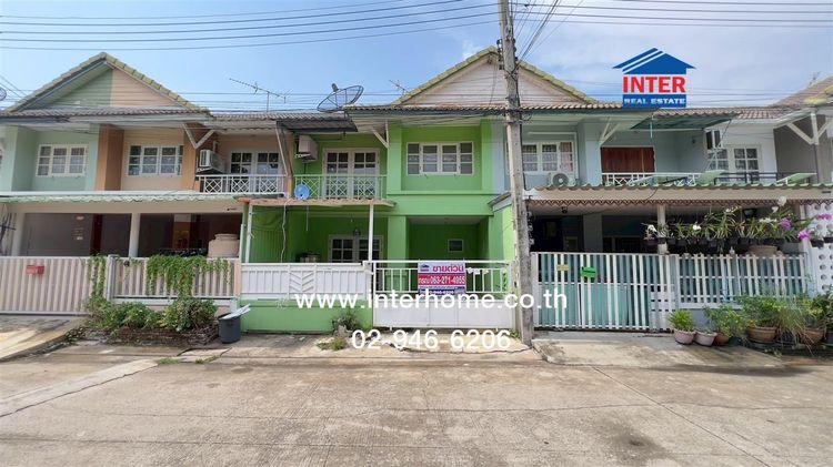 ไม่ใช่ ทาวน์เฮ้าส์ 2 ชั้น 18 ตร.ว. หมู่บ้านพฤกษา บี รังสิต-คลอง 3 ใกล้ห้างบิ๊กซีคลองสาม ถนนรังสิต-นครนายก ถนนเลียบคลองสาม คลองหลวง ปทุมธานี