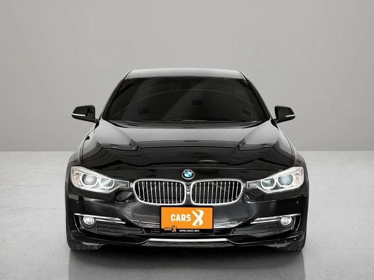 BMW Series 3 2013 320d Sedan ดีเซล ไม่ติดแก๊ส เกียร์อัตโนมัติ ดำ รูปที่ 3