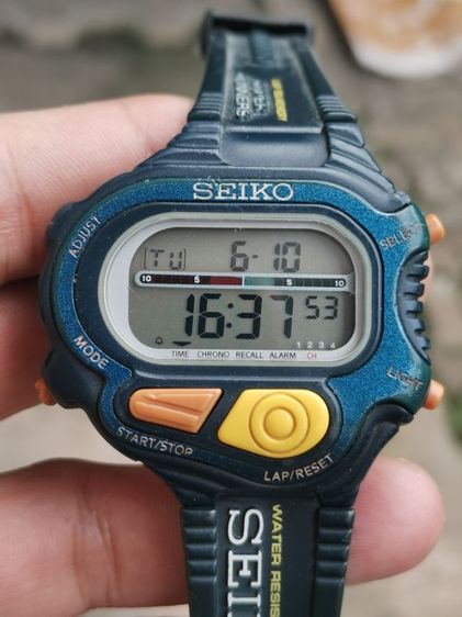 นาฬิกา Vintage Seiko Digital S640-4000 พร้อมสายเดิม หายากสุดๆ ราคาแบ่งปันครับ รูปที่ 6