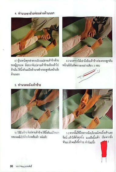 หนังสือนวดแบบเชลยศักดิ์, หนังสือนวดศรีษะโบราณ​แก้ไมเกรน รูปที่ 4