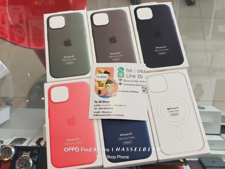 iPhone 15 Pro เเละ 15Pro Max FineWoven Case with MagSafe รูปที่ 6