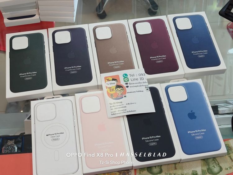 iPhone 15 Pro เเละ 15Pro Max FineWoven Case with MagSafe รูปที่ 8