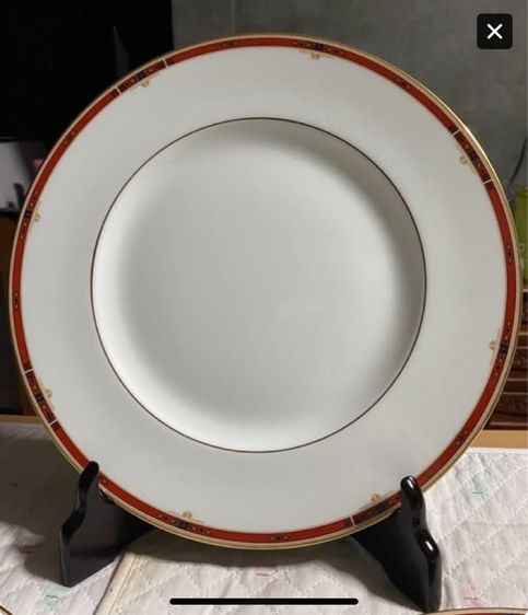 จานสเต็ก จาน Dinner ใบใหญ่ Colorado Wedgwood  England  รูปที่ 2