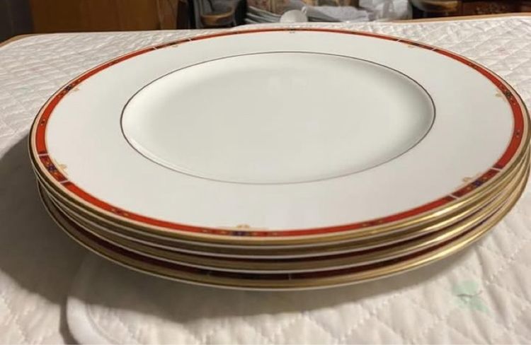 จานสเต็ก จาน Dinner ใบใหญ่ Colorado Wedgwood  England  รูปที่ 3