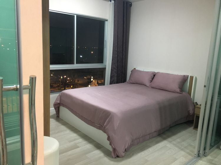 Pruksa ไม่อนุญาต ตกแต่งครบ 2018 ให้เช่า Plum Condo Laemchabang (พลัม คอนโด แหลมฉบัง) ชั้น 7 Built-in ห้องริม ติดบันไดหนีไฟ รูปที่ 3