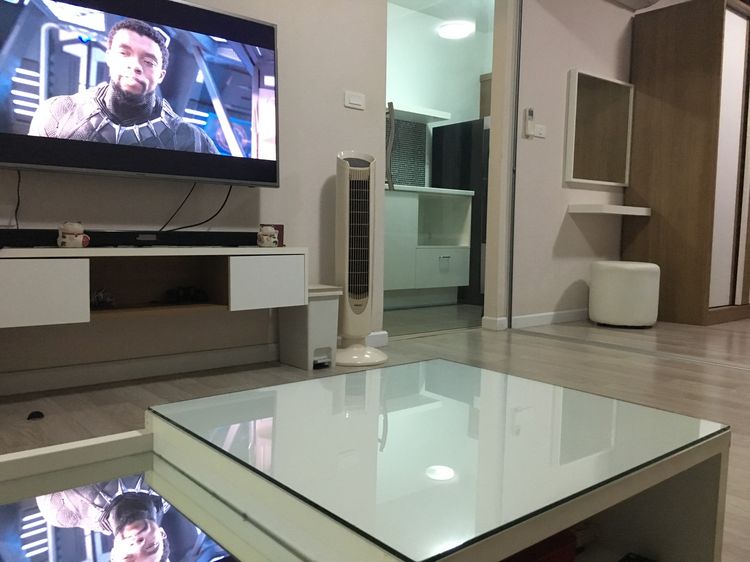 Pruksa ไม่อนุญาต ตกแต่งครบ 2018 ให้เช่า Plum Condo Laemchabang (พลัม คอนโด แหลมฉบัง) ชั้น 7 Built-in ห้องริม ติดบันไดหนีไฟ รูปที่ 2