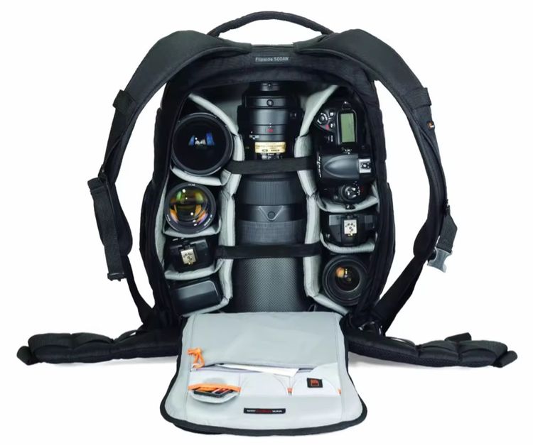 กระเป๋ากล้อง Original Lowepro Flipside 500 AW (Black) รูปที่ 9