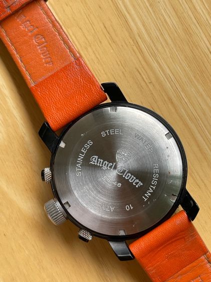 ANGLE CLOVER Chronograph Sports Orange Black 46 mm 100 m รูปที่ 14