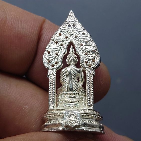 รูปหล่อลอยองค์ พระนิรันตราย เนื้อเงิน วัดบวรนิเวศวิหาร ปี2548 โรงเรียนสตรีวิทย์ จัดสร้าง พร้อมตลับเดิม รูปที่ 4