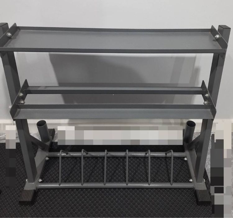 ไม่ระบุ ยกน้ำหนัก / เวท เทรนนิ่ง ชั้นวางอุปกรณ์ออกกำลังกาย บาร์เบล ดัมเบล แผ่นบาร์เบลและอื่นๆ มือสองสภาพดีมาก