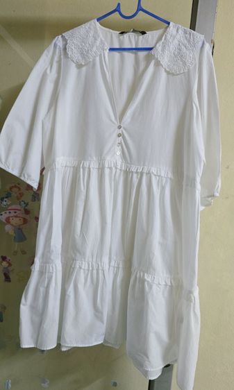 เสื้อขาว Zara HM รูปที่ 9